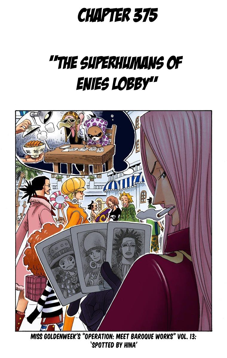 One Piece Digital Colored Chapter 375 image 02